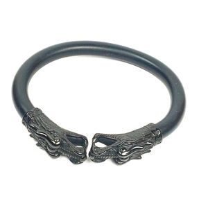 Dragon Bracelet Black Stainless Steel